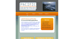 Desktop Screenshot of pacificgeophysics.com